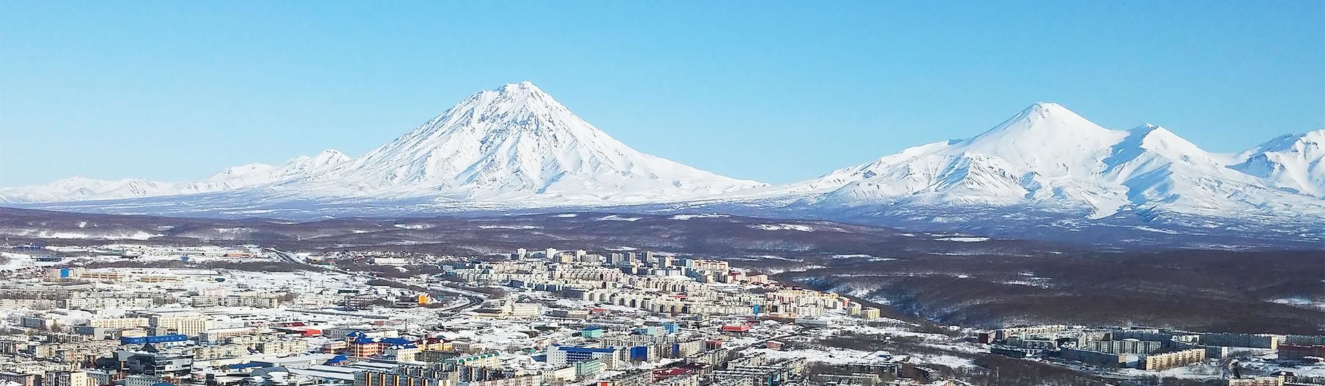 Камчатка сегодня фото Winter Petropavlovsk-Kamchatsky